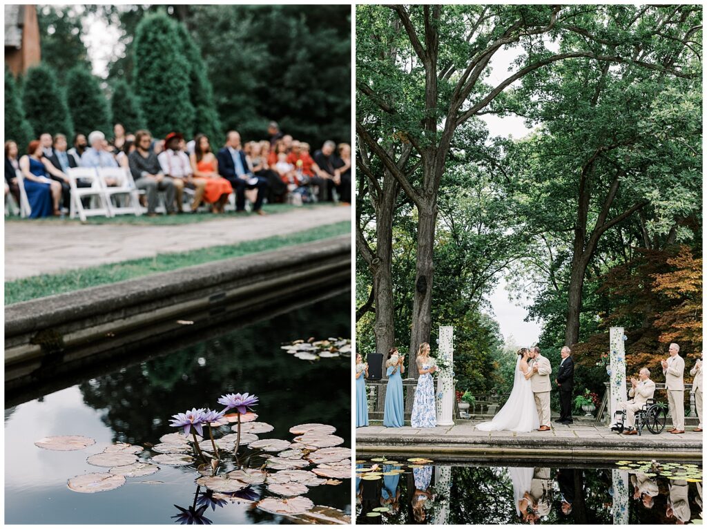 garden wedding at estate in Cleveland, professional wedding photos, best wedding photographer NE Ohio