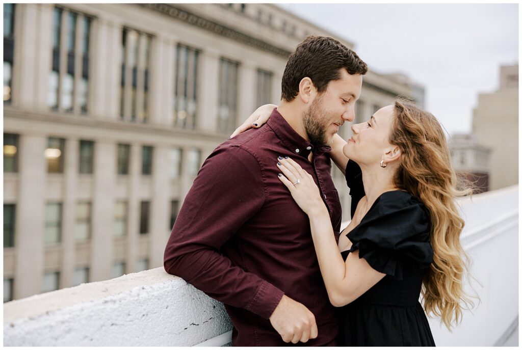 engagement session, Downtown Cleveland Engagement Session